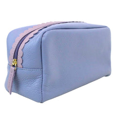 Necessaire Julie Babado G em Couro Personalizada