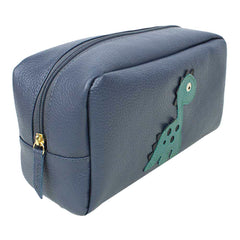 Necessaire Little Dino G em Couro Personalizado