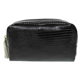 Necessaire Julie G Preto Paris Com Off White Lesard Pronta Entrega