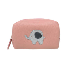 Necessaire Little Elephant P em Couro Personalizado