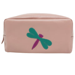 Necessaire Libélula G em Couro Personalizado