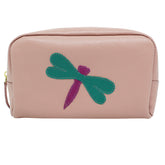 Necessaire Libélula M em Couro Personalizado