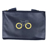 Necessaire Limpo/Usado Bicicleta em Couro Personalizada