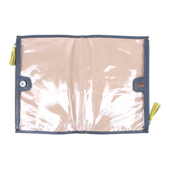 Necessaire Limpo/Usado Little Plane em Couro Personalizada