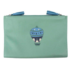 Necessaire Limpo/Usado Balão Otto em Couro Personalizada