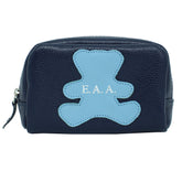 Necessaire P Little Bear Marinho Liso com Aqua Liso Pronta Entrega