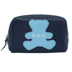 Necessaire P Little Bear Marinho Liso com Aqua Liso Pronta Entrega