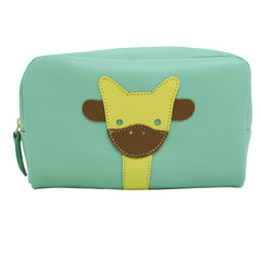 Necessaire Little Giraffe M em Couro Personalizado