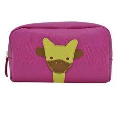 Necessaire Little Giraffe M em Couro Personalizado