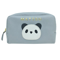 Necessaire Little Panda P em Couro Personalizado