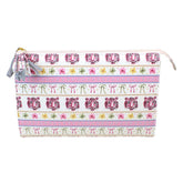 Necessaire Louise G Estampa Índia Pronta Entrega