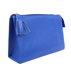 Necessaire Louise M Azul Cobalto Pronta Entrega