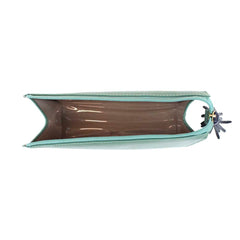 Necessaire Louise M Jade com Marinho Liso Pronta Entrega