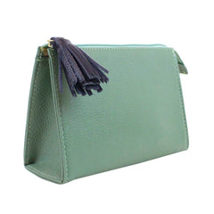 Necessaire Louise P Jade com Marinho Pronta Entrega