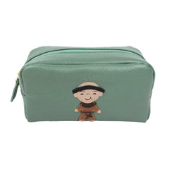 Necessaire Santo Antônio M em Couro Personalizado