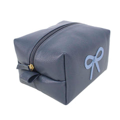 Necessaire Matilde M Laço Rococó em Couro Personalizado