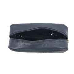 Necessaire Trenzinho M em Couro Personalizado