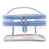 Necessaire Make Dupla Crystal Sky Pronta Entrega