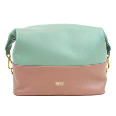 Necessaire Make Up Algodão Doce Liso com Menta Liso Pronta Entrega