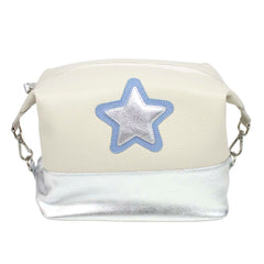 Necessaire Make Up Estrela em Couro Personalizada