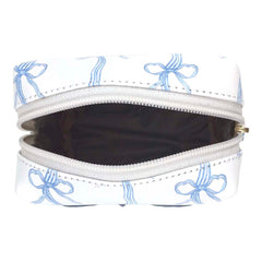 Necessaire Mami Mini Estampa Listra de Laços Laço Rococó Sky Pronta Entrega