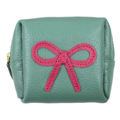 Necessaire Mami Mini Laço Rococó em Couro Personalizado