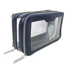 Necessaire Mini Crystal Little Ballon em Couro Personalizada