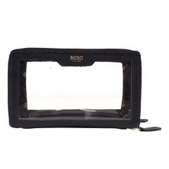 Necessaire Mini Crystal Preto Liso Pronta Entrega