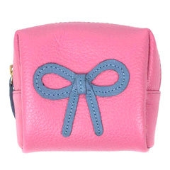 Necessaire Mami Mini Laço Rococó em Couro Personalizado