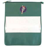 Necessaire Molhado G Esmeralda com Purple e Lilás Liso Pronta Entrega