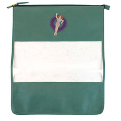 Necessaire Molhado G Esmeralda com Purple e Lilás Liso Pronta Entrega