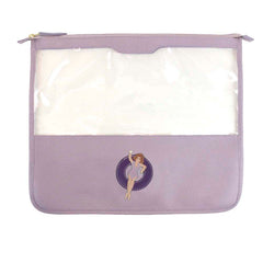 Necessaire Molhado P em Couro e Vinil Personalizada