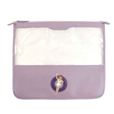 Necessaire Molhado P Lilás Liso com Purple Pronta Entrega