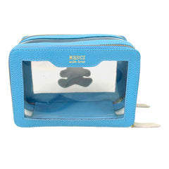 Necessaire Nano Crystal Little Bear em Couro e Vinil Personalizada