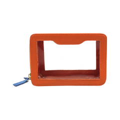 Necessaire Nano Crystal em Couro e Vinil Personalizada