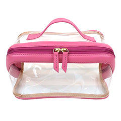 Necessaire Norah G Rosa Orquídea Pronta Entrega