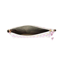 Necessaire Norah P Estampa Índia em Couro Personalizada