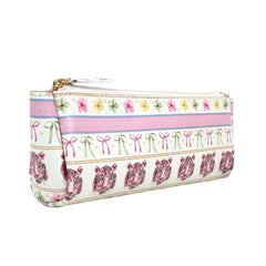 Necessaire Norah P Estampa Índia em Couro Personalizada
