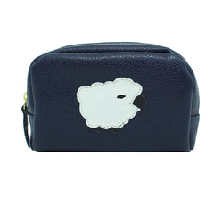 Necessaire Ovelha P em Couro Personalizado