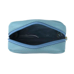 Necessaire P Little Lion Aqua Liso com Lima Liso e Caramelo Liso Pronta Entrega