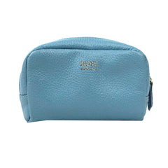 Necessaire P Little Plane Aqua Liso com Chumbo, Cinza Claro Liso e Lima Liso Pronta Entrega