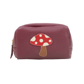 Necessaire Little Cogumelo P em Couro Personalizado