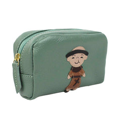 Necessaire Santo Antônio P em Couro Personalizado