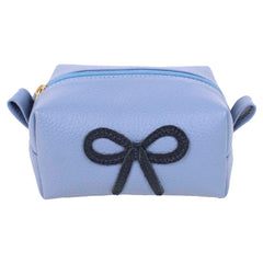 Necessaire Matilde P Laço Rococó em Couro Personalizado