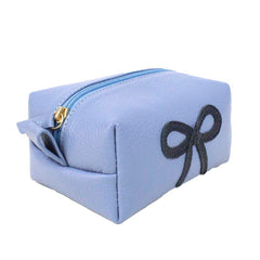 Necessaire Matilde P Laço Rococó em Couro Personalizado