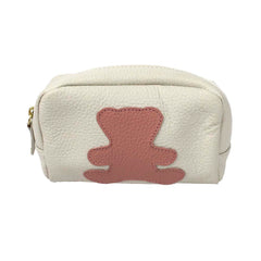 Necessaire P Little Bear Off White Liso com Algodão Doce Liso Pronta Entrega