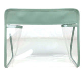 Necessaire Mami Pirâmide em Couro e Vinil personalizada