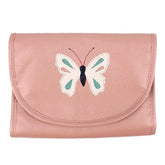 Necessaire Porta Laço Borboleta Algodão Doce Liso com Off White Liso e Jade Pronta Entrega