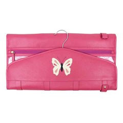 Porta Laço Cabide Borboleta em Couro Personalizado