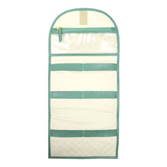 Necessaire Porta Laço Arco Íris em Couro Personalizada